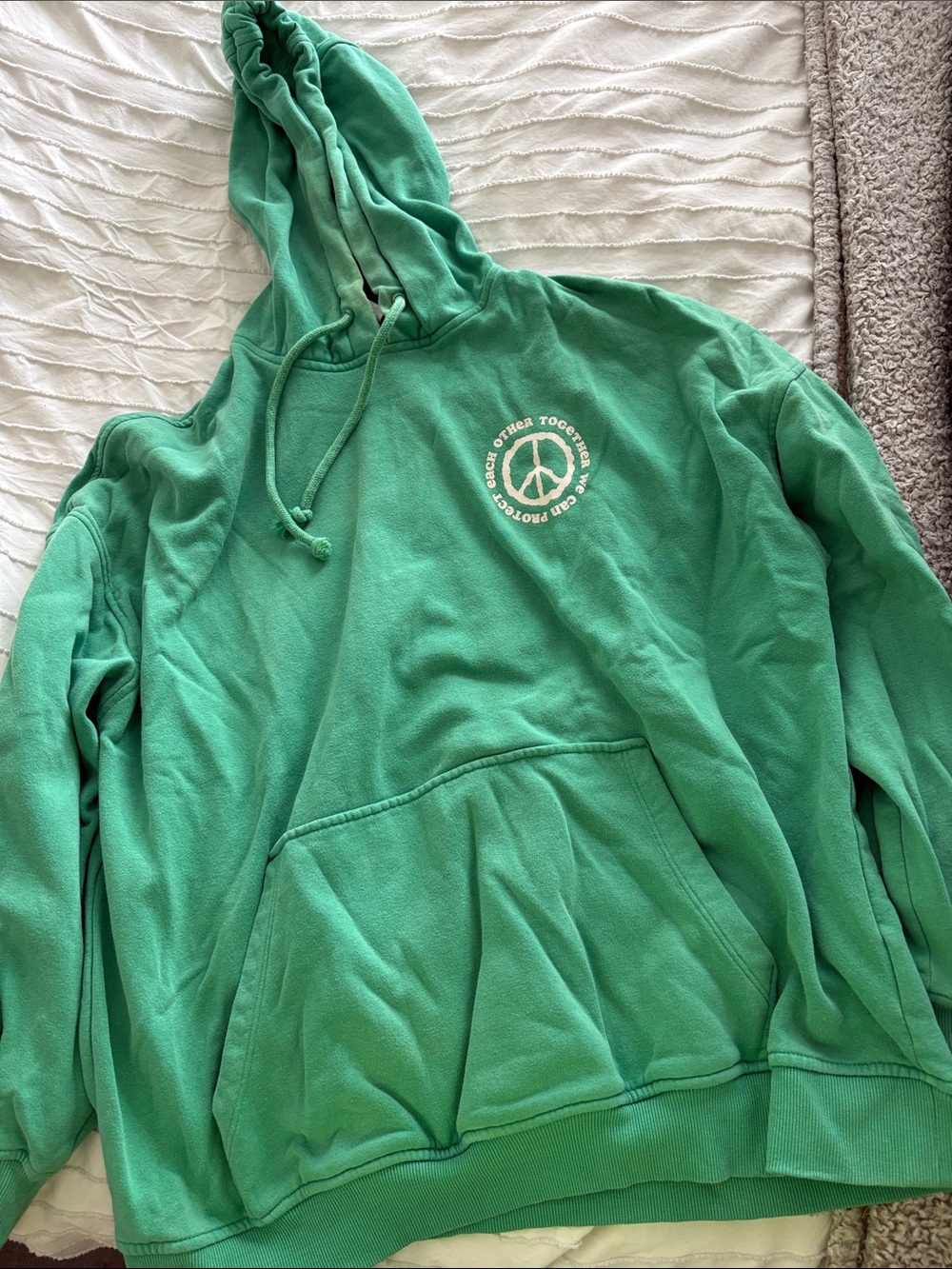 H&M Green Hoodie